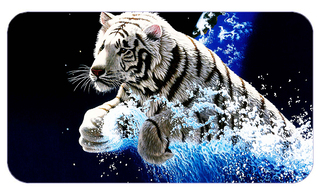 Коврик для дома Диона (60*40) Тигр в воде
